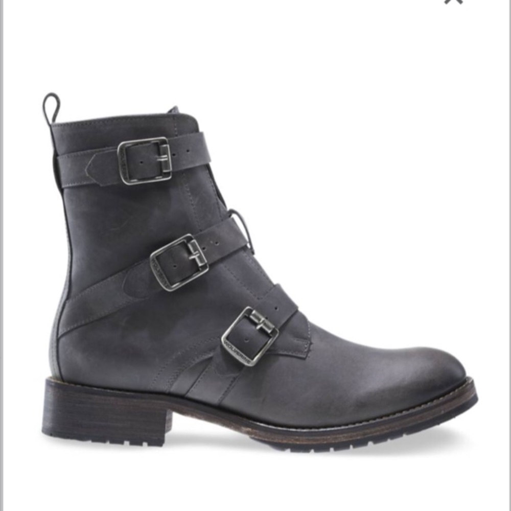 Waterproof Leather Wolverine Lizzie buckle Boots